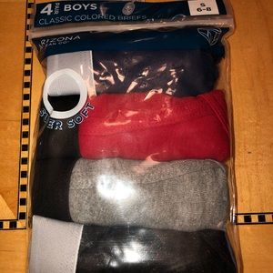 Boys Classic Colored Briefs